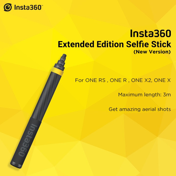 Jual Insta360 Extended Edition Selfie Stick Invisible Stik 3 meter ...