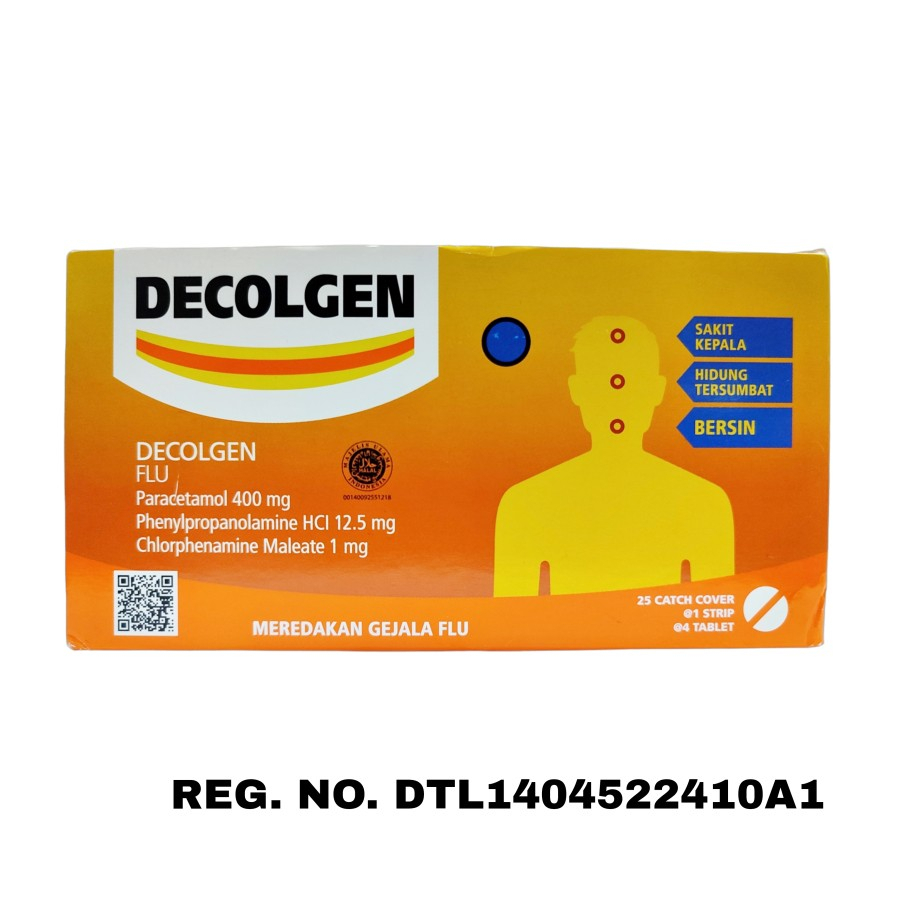 Jual DECOLGEN TABLET / STR ISI 4 TABLET | Shopee Indonesia