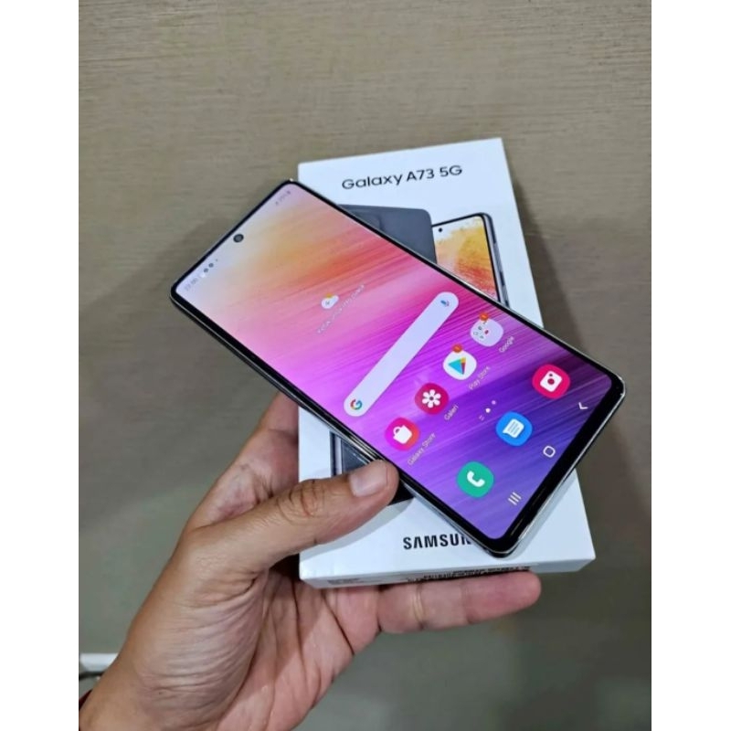 Jual SAMSUNG GALAXY A73 8/256GB FULLSET MULUS NETT | Shopee Indonesia