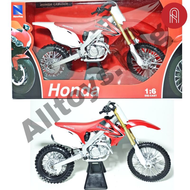Jual Motor Honda Trail CRF450R 16 Newray diecast miniature /mainan