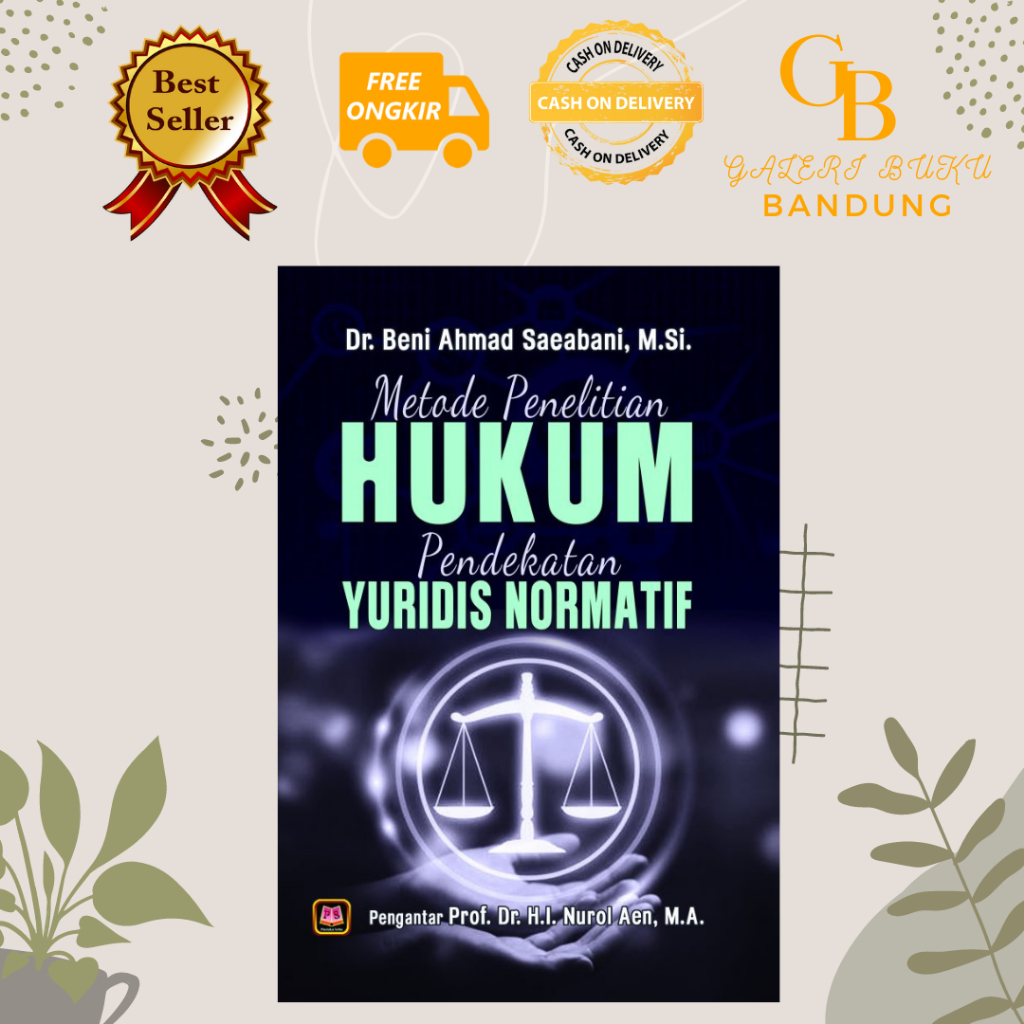 Jual Buku Metode Penelitian Hukum Pendekatan Yuridis Normatif | Shopee ...