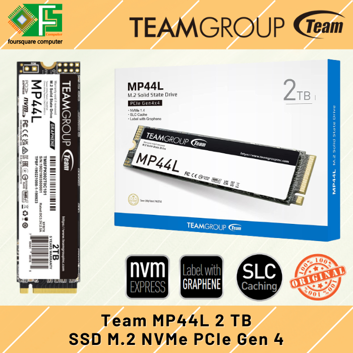 MP44L M.2 PCIe 4.0 SSD 2TB