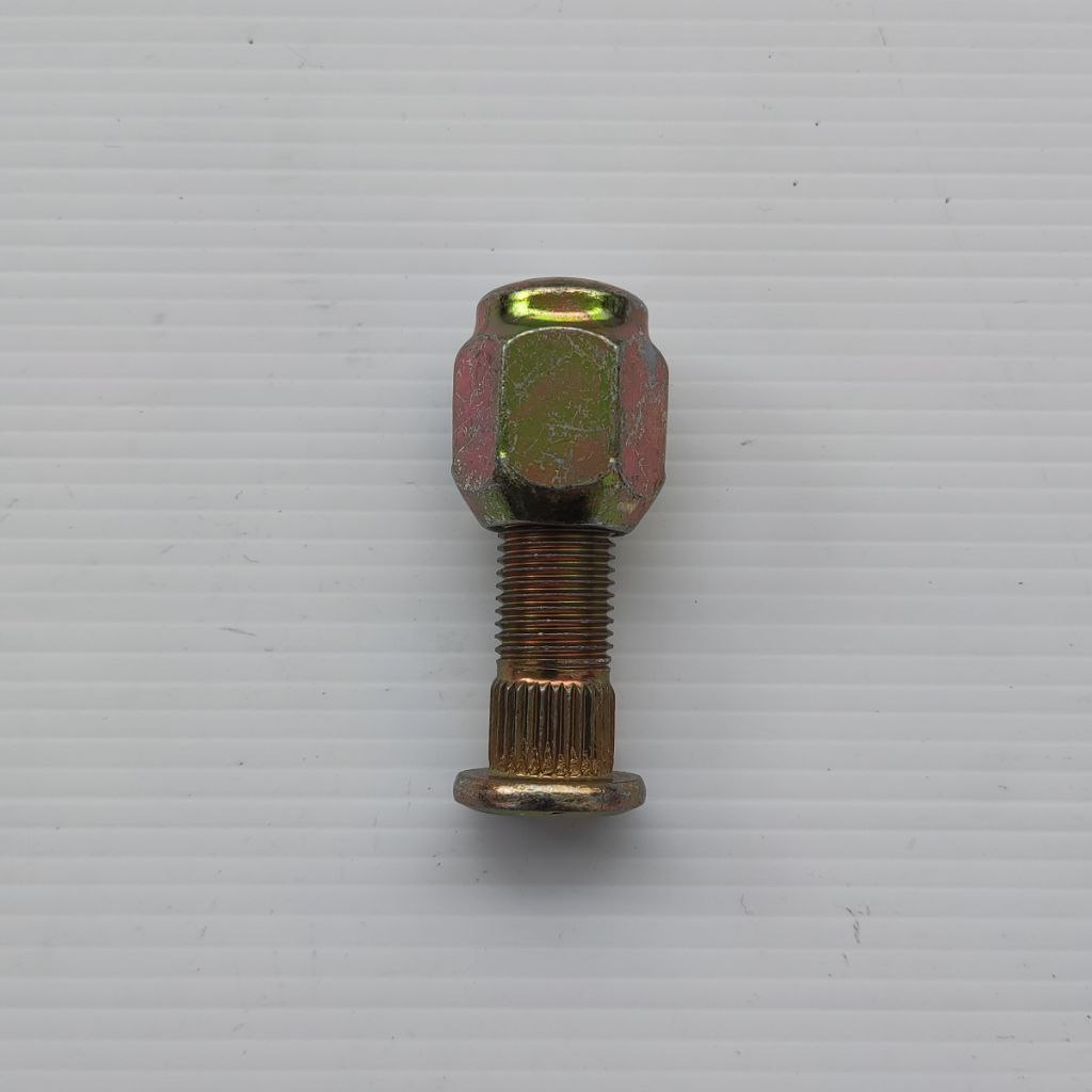 Jual Baut Roda Plus Mur 12x40 Buka Kiri Kunci Kanan Semua Motor Roda ...