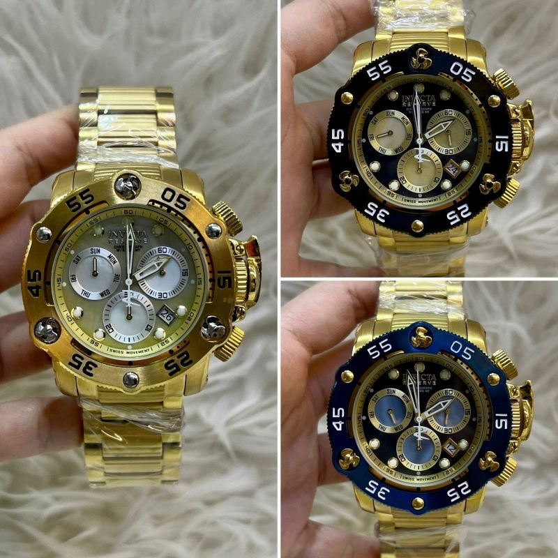 迫力デザイン☆クロノグラフ INVICTA Sea Hunter 48975 Sea Hunter  