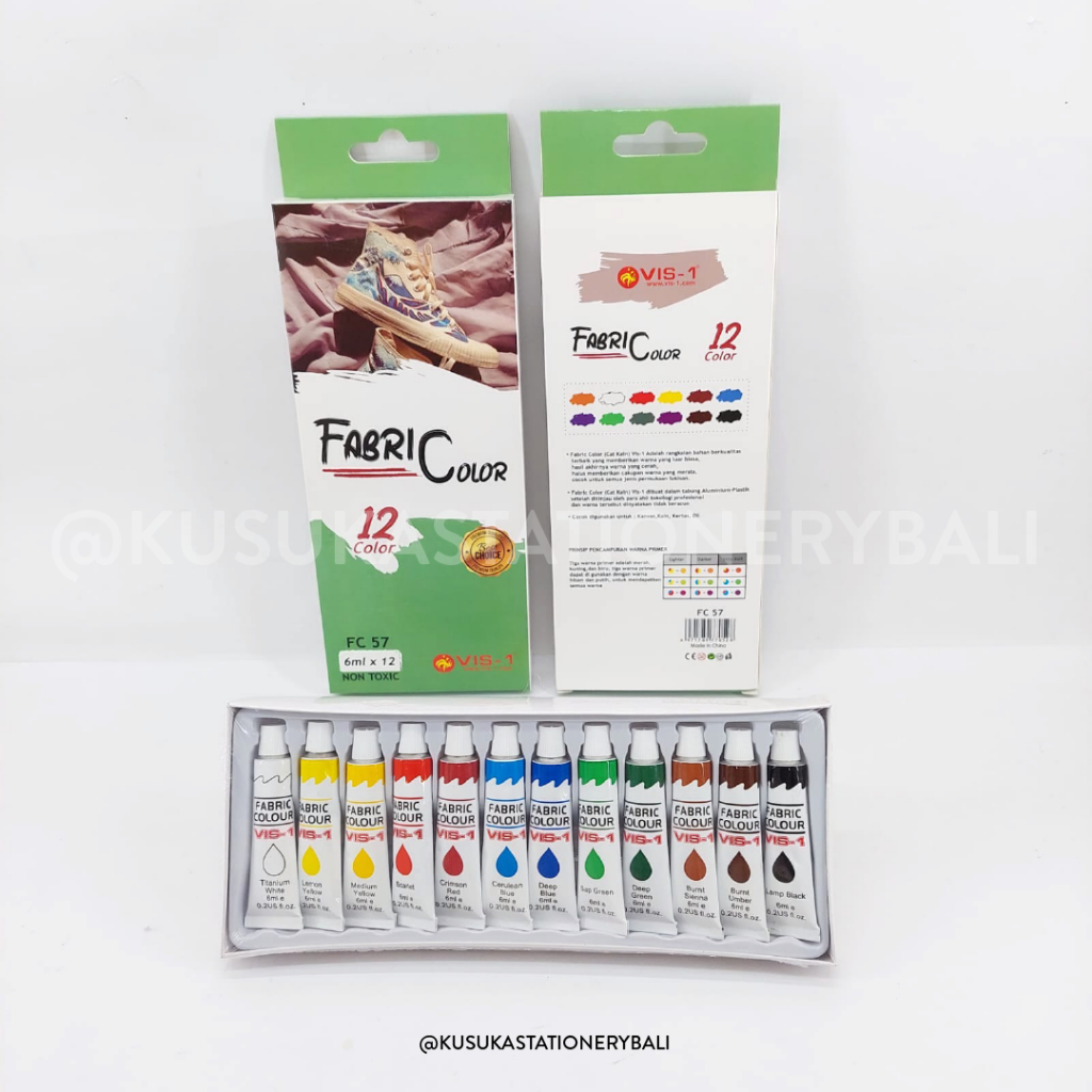 Jual VIS-1 FC 57 FABRIC COLOR | Shopee Indonesia