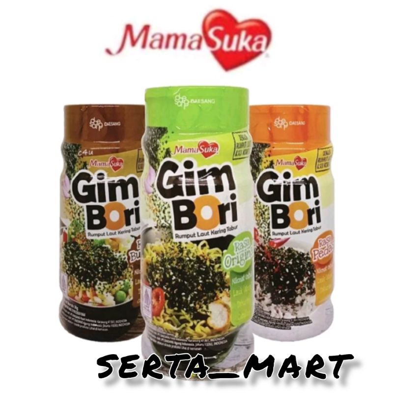 Jual Mamasuka Gimbori Rumput Laut Tabur Original Spicy Gr