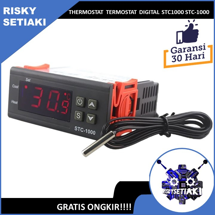 Jual Thermostat Termostat Digital Stc Stc Temperature Control Suhu Shopee Indonesia