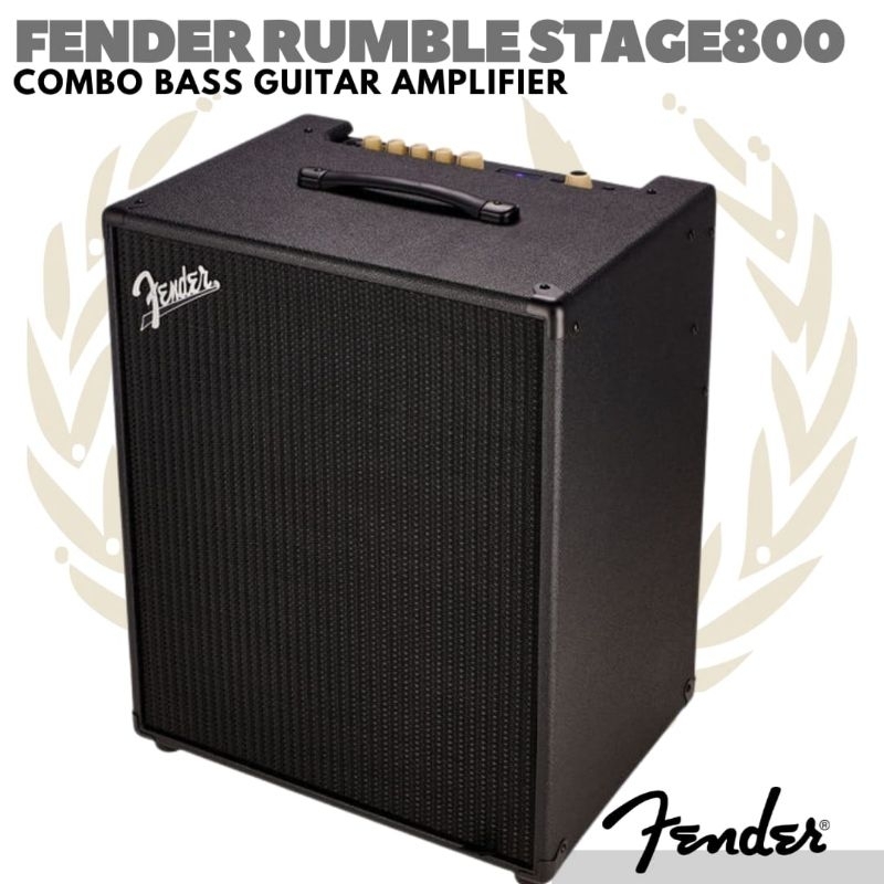 Jual FENDER RUMBLE STAGE 800 BASS GUITAR AMPLIFIER | Shopee Indonesia