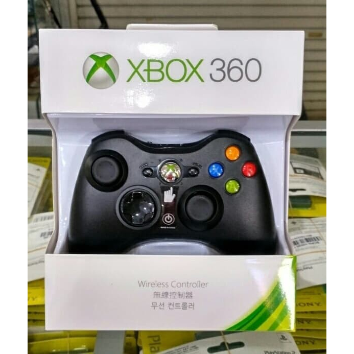 Jual controller joystick stick stik PC XBOX 360 XBOX360 original wireless Shopee Indonesia
