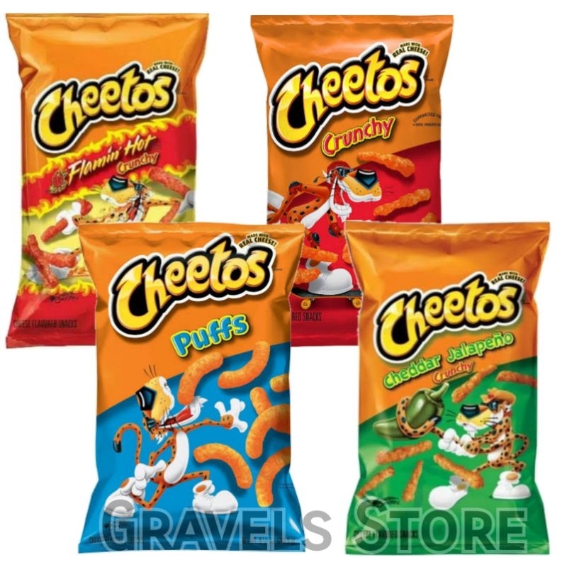 Jual [BIG SIZE] Cheetos Crunchy Cheese Snack ALL VARIAN - Puffs ...