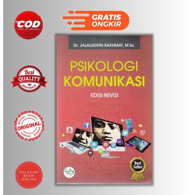 Jual Buku Psikologi Komunikasi Edisi Revisi - Jalaluddin Rakhmat ...