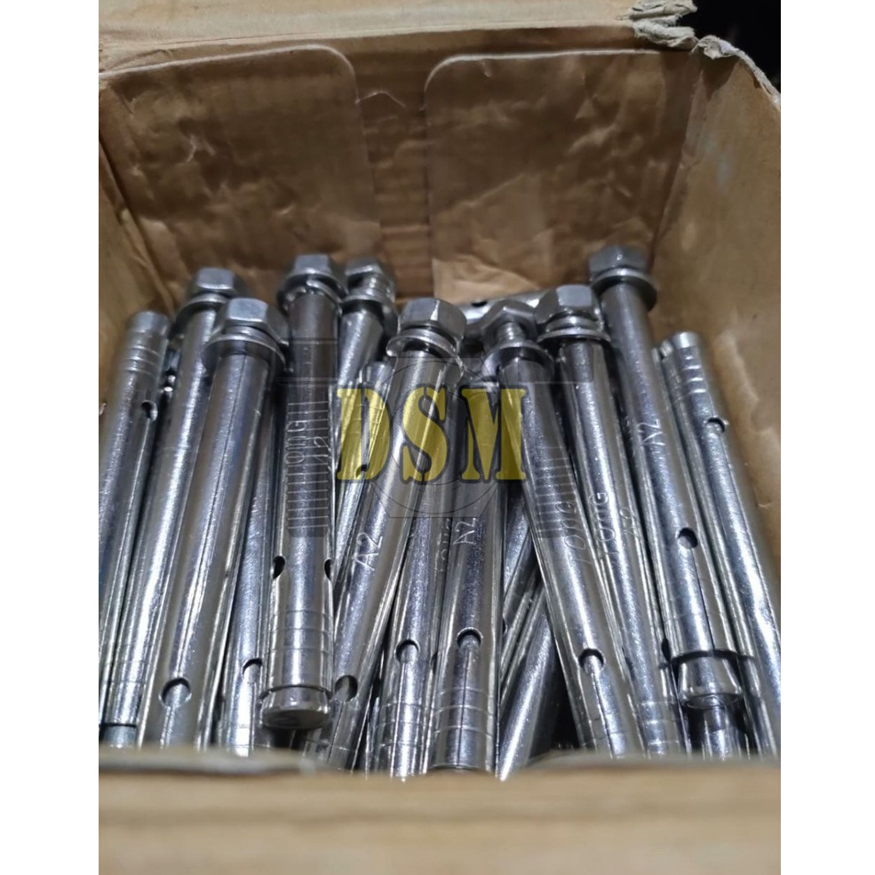 Jual M16x150 Dynabolt Stainless SS 304 / Dinabolt M16 / Anchor Bolt