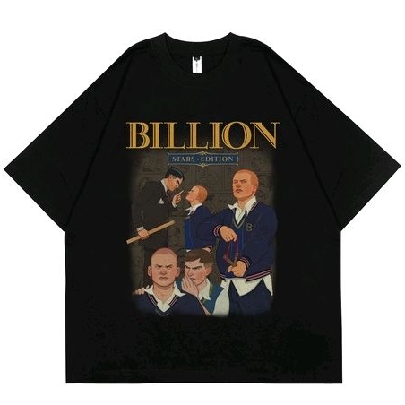 Jual T Shirt Kaos Oversize Bully Billionstars Game Series