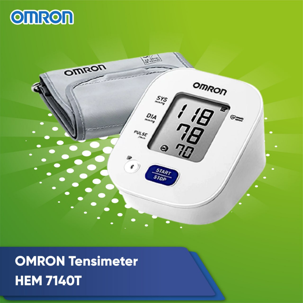 Jual Omron Tensimeter Digital Bluetooth Blood Pressure Monitoring Omron ...