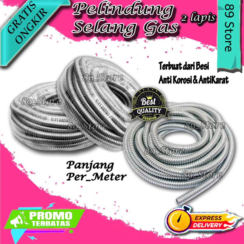 Jual Pelindung Selang Gas Selongsong Permeter Selongsong Pelindung