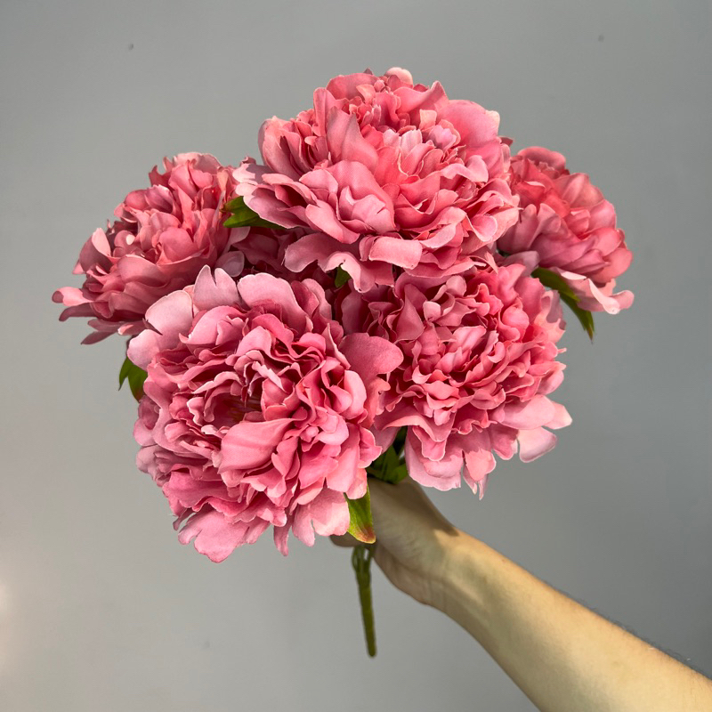 Jual victoriapropertidekorasi Bunga Artificial Dekorasi Peony Italy ...