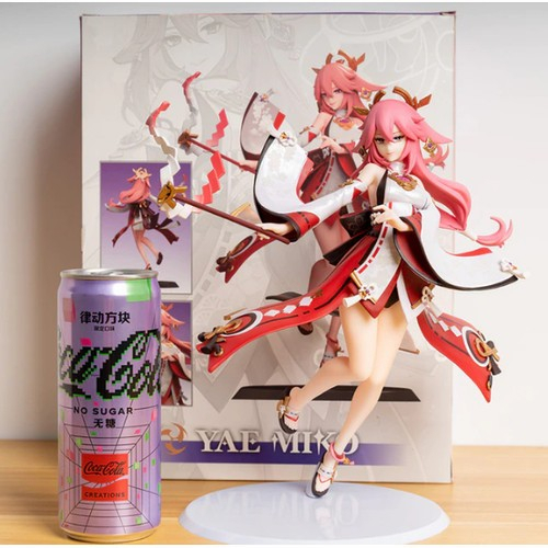 Jual Action Figure Yae Miko Genshin impact / PVC Figure YaeMiko Shopee Indonesia
