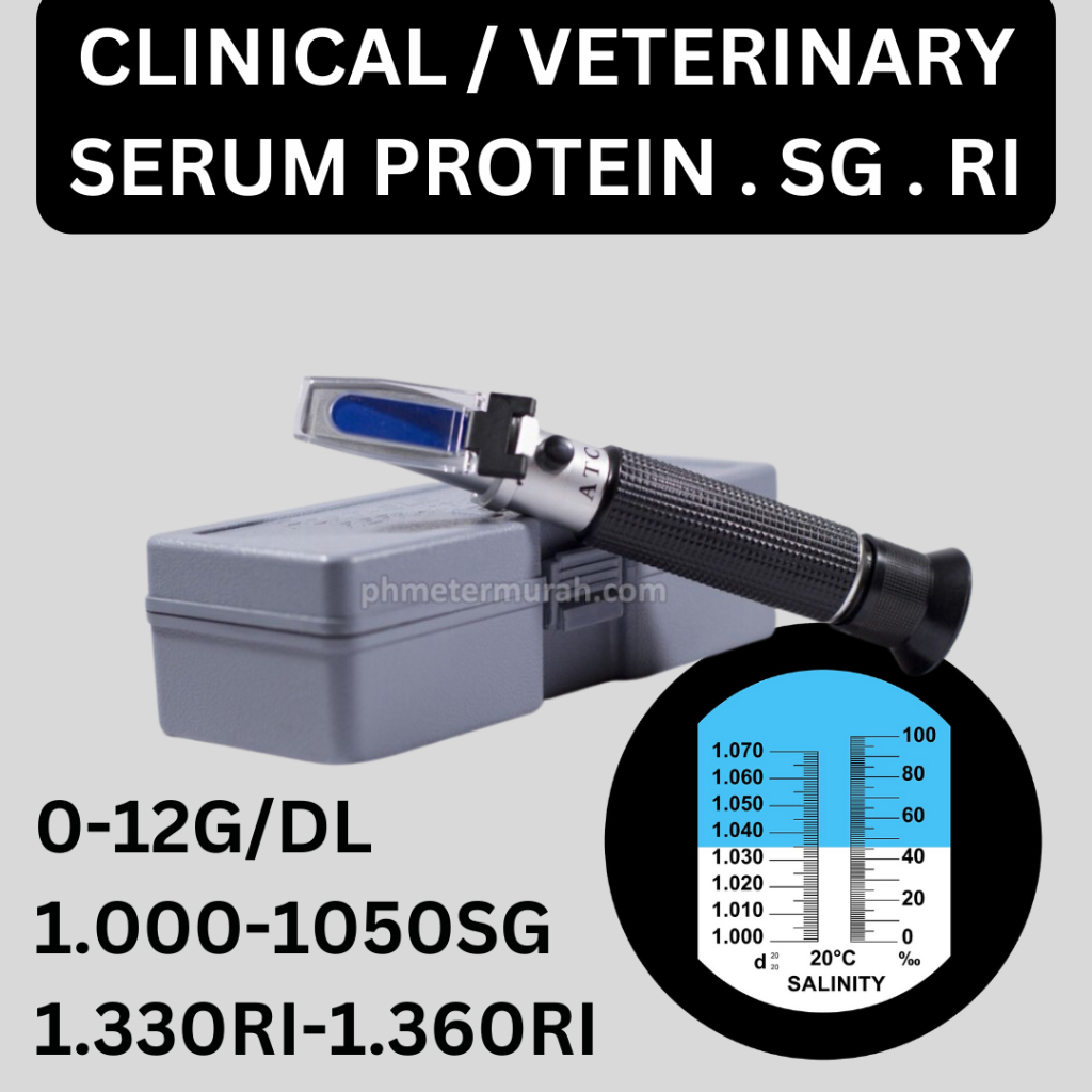 Jual Refractometer Protein 012g & Urine 1.0001.050sg Shopee Indonesia