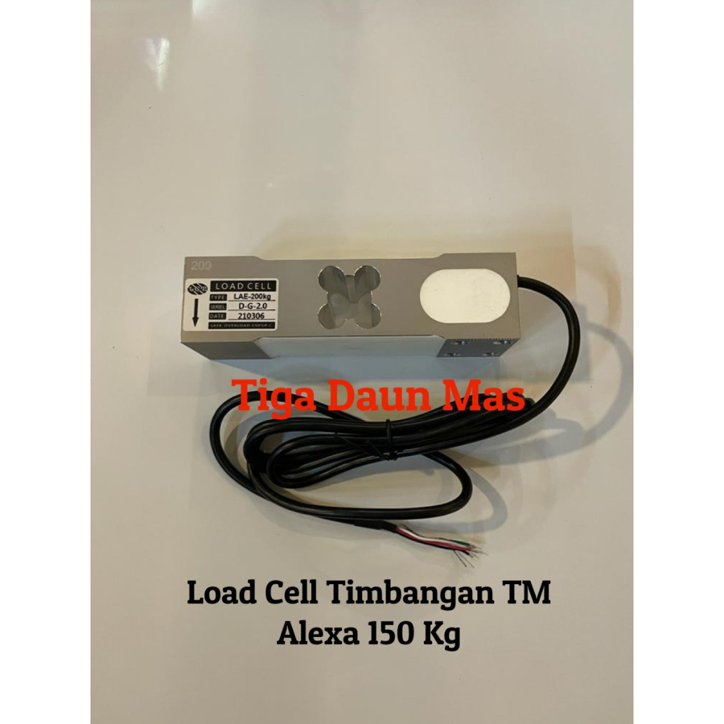 Jual Load Cell Timbangan TM Alexa 150 Kg Sensor Timbangan TM Alexa 150 ...