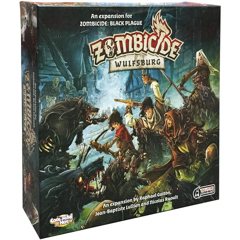 Zombicide Black Plague Wulfsburg Board Game Expansion Strategy Play