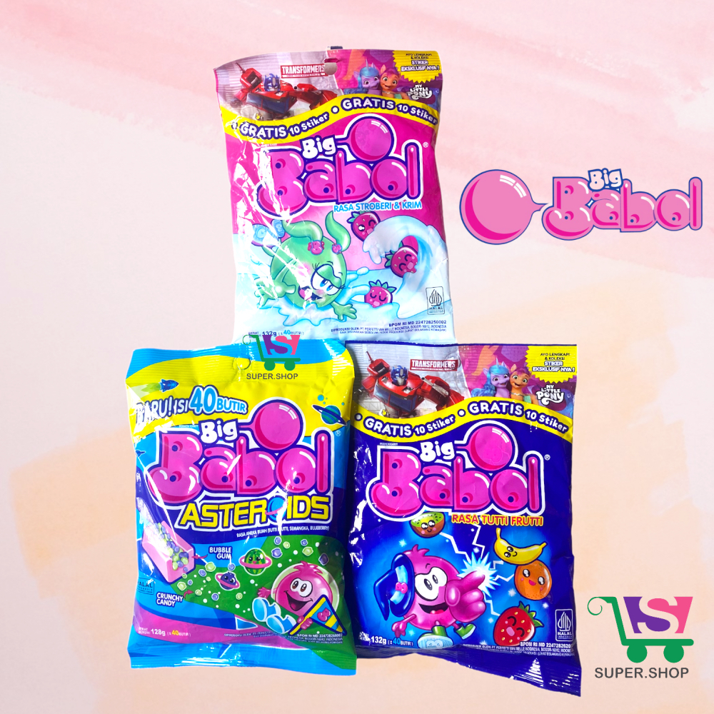 Jual Big Babol Permen Karet (isi 40 pcs) | Shopee Indonesia