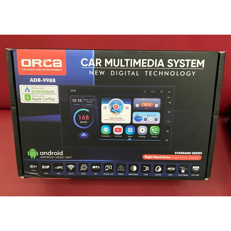 Jual Headunit Double Din Android Inchi Orca New Standard Right Hand Shopee Indonesia