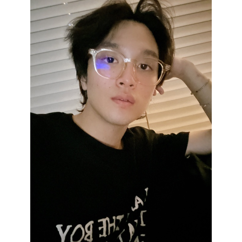 Jual blue elephant glasses nct haechan Shopee Indonesia