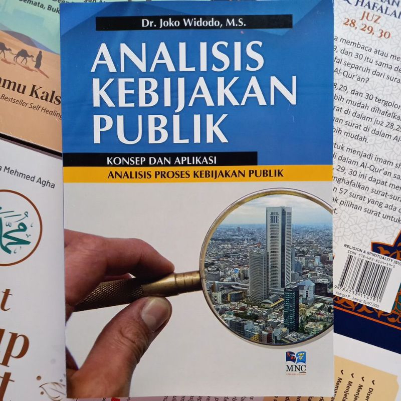 Jual Buku ANALISIS KEBIJAKAN PUBLIK Konsep Dan Aplikasi Analisis Proses ...