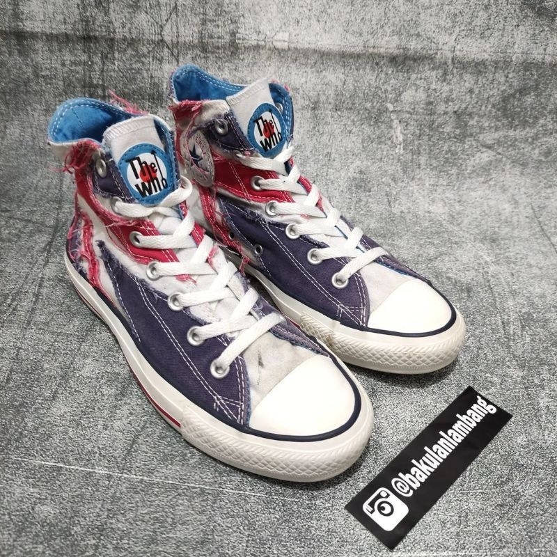 CONVERSE SERIES MUSIC THE WHO UNION JACK