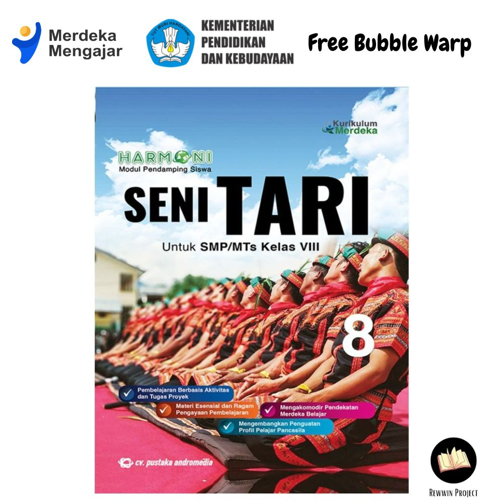 Jual Buku Siswa SENI TARI Kelas 8 SMP Kurikulum Merdeka | Shopee Indonesia