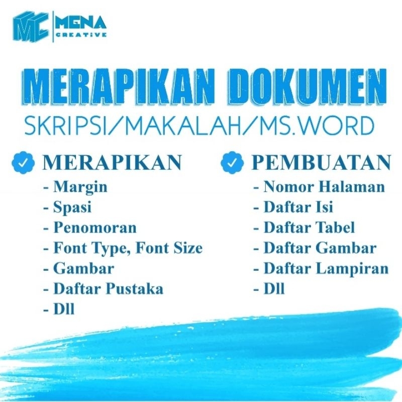 Jual Jasa Merapikan Dokumen Skripsi Makalah Ms Word Shopee Indonesia 5607