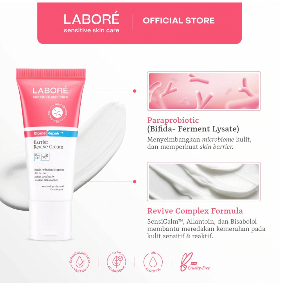 Jual LABORE BiomeRepair Barrier Revive Cream - Krim Pelembab Kulit ...