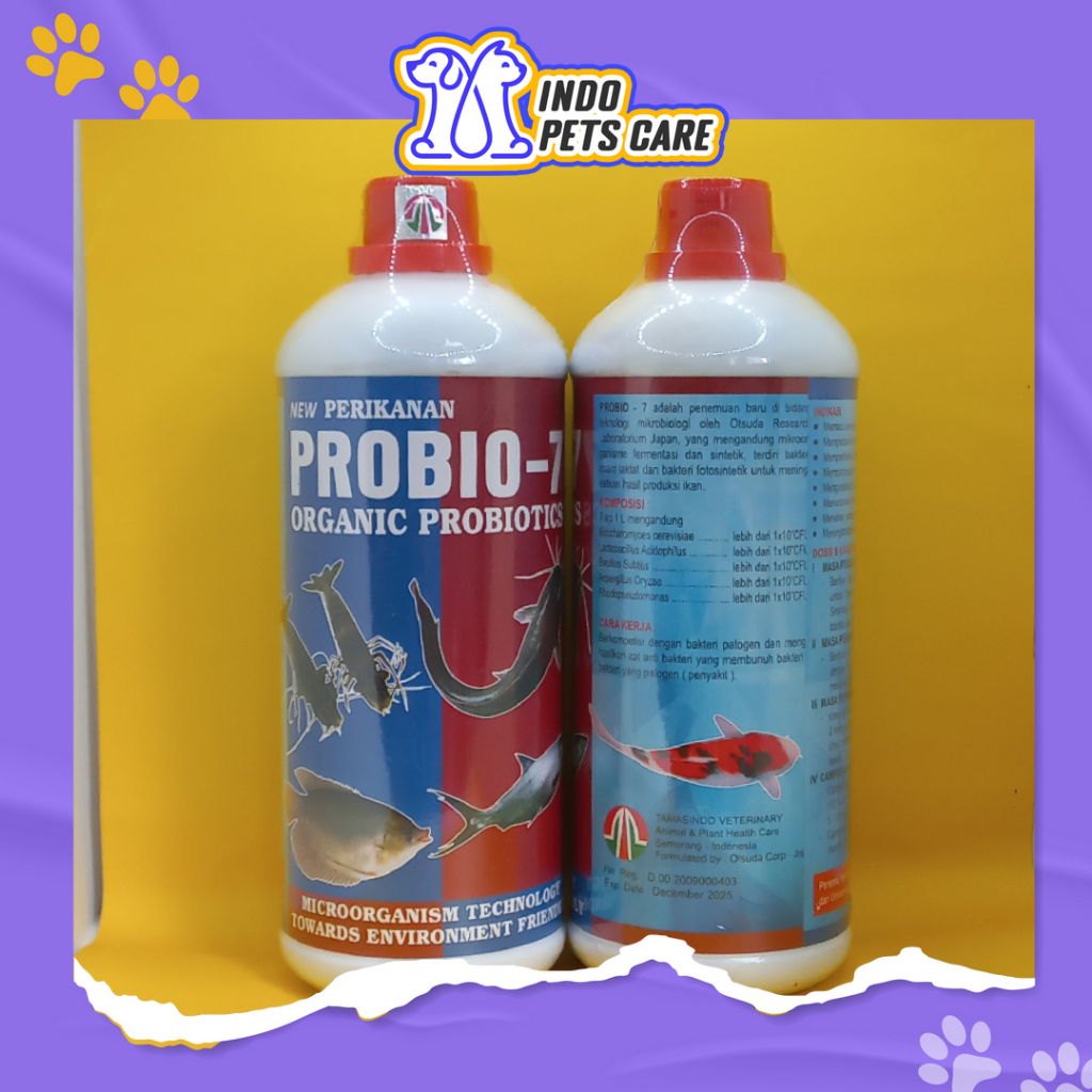Jual PROBIOTIK PEMACU PERTUMBUHAN IKAN - PROBIO 7 IKAN 1 LITER ...