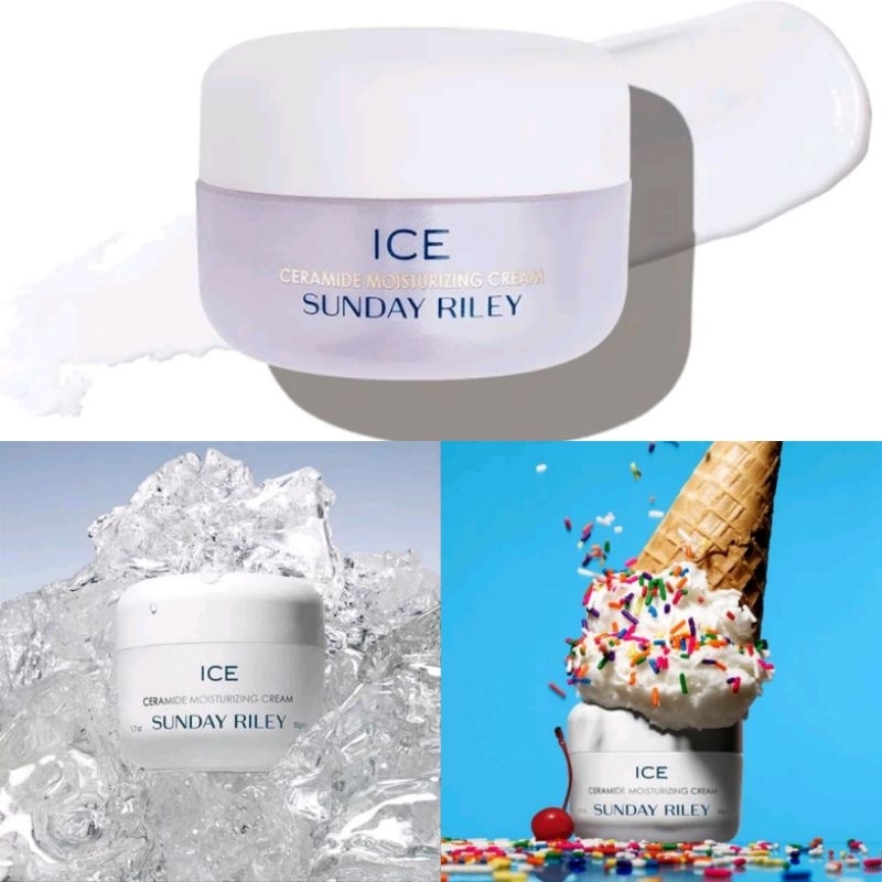 Jual Sunday Riley Ice Ceramide Moisturizing Cream 15g | Shopee Indonesia