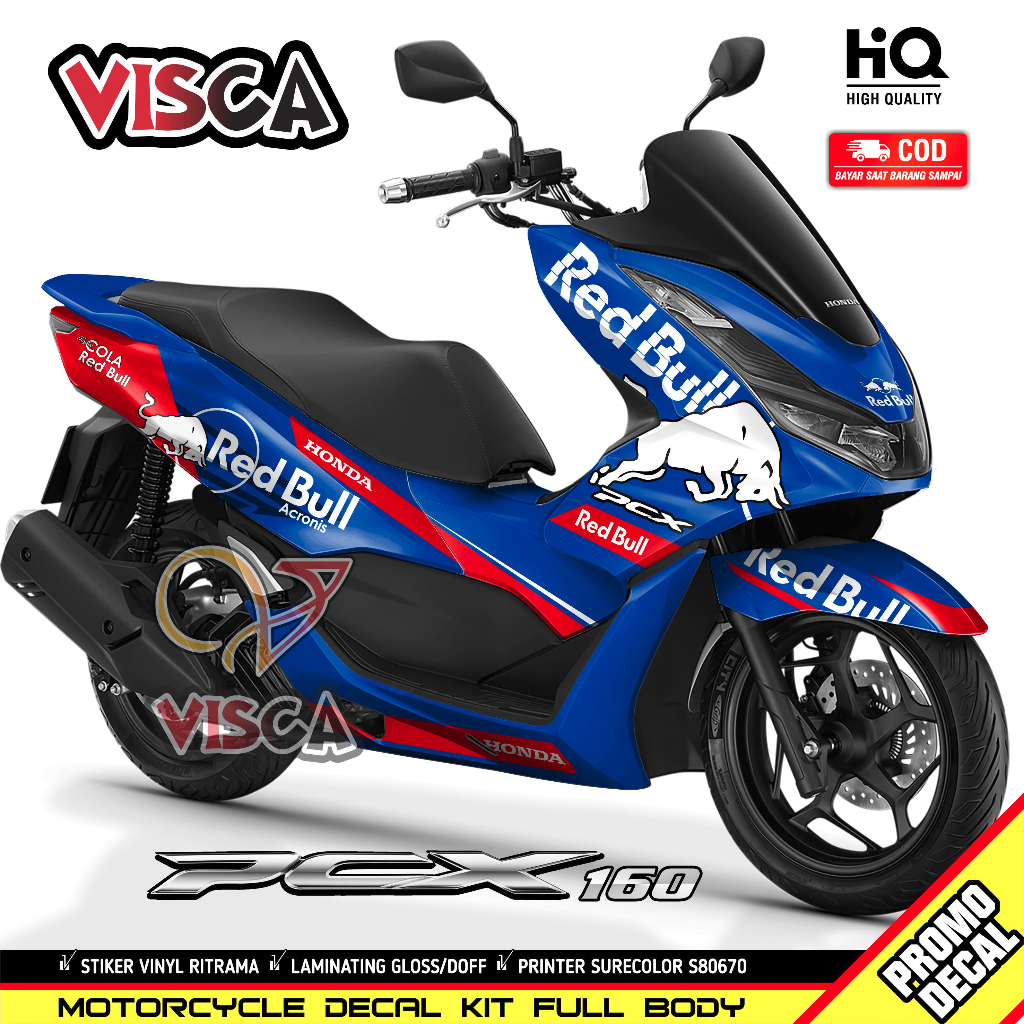 Jual (COD) Decal Pcx 160 Full Body 2021 2022 2023 Stiker Pcx 160 Full ...