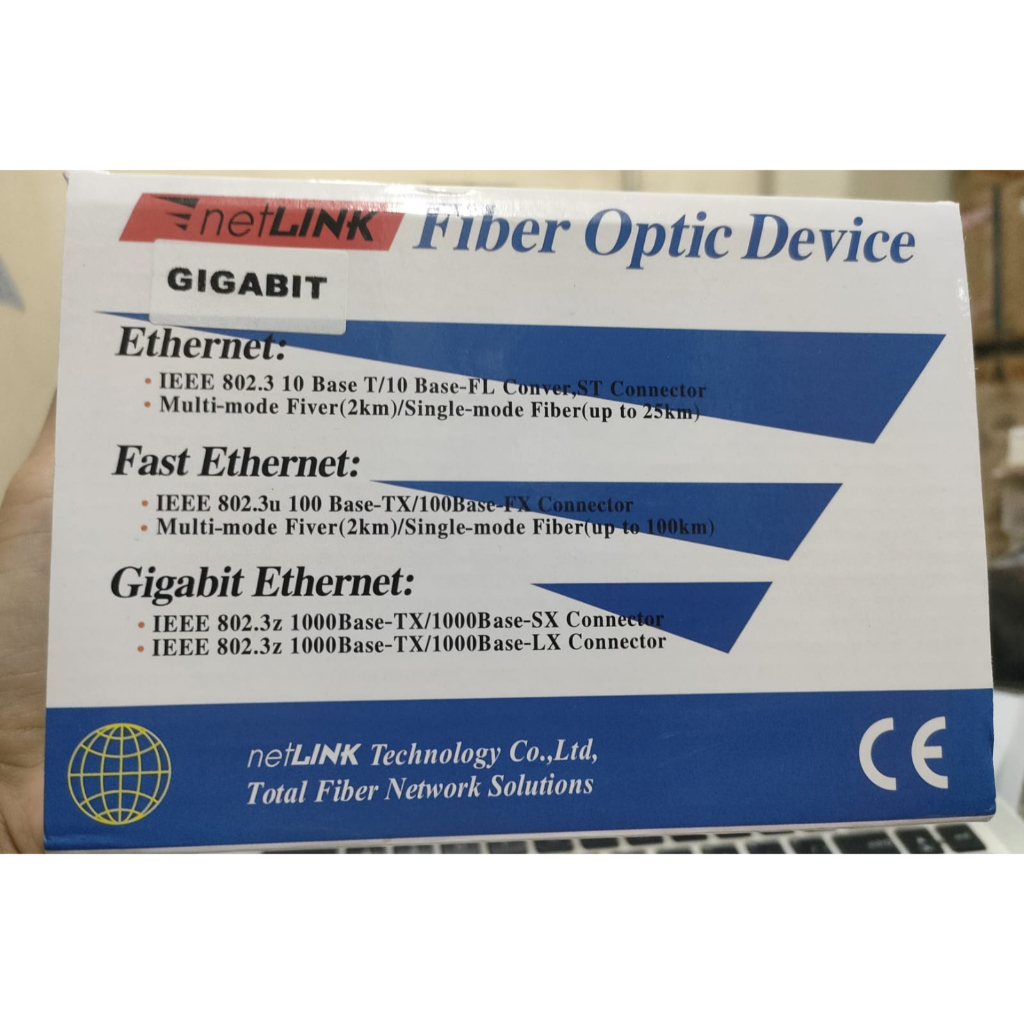 Jual FIBER OPTIC DEVICE NETLINK GIGABIT HTB-GS-03 A/B | Shopee Indonesia