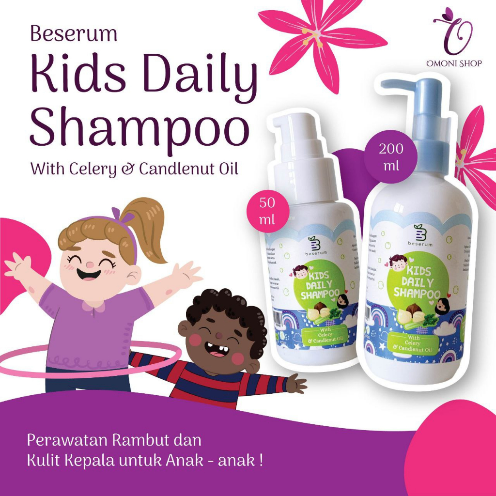 Jual Beserum Shampoo Anak Penumbuh Rambut Wangi Tahan Lama Anti Rontok