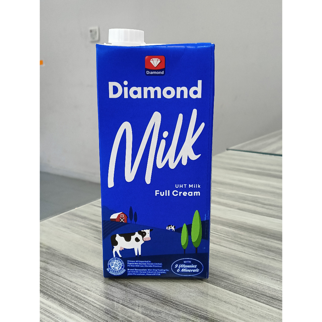 Jual Diamond Uht Full Cream Liter Susu Full Cream Shopee Indonesia