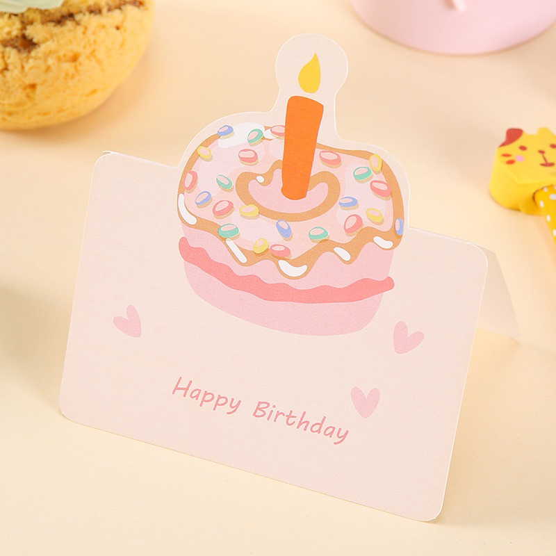 Jual Kartu Ucapan Happy Birthday / Greetings Card / Thankyou / | Shopee ...