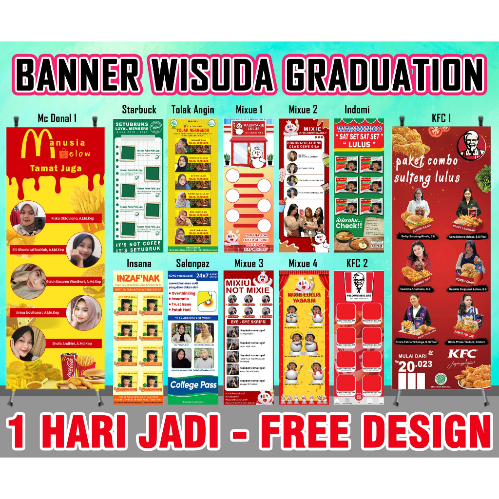 Jual Custom Banner Wisuda Desain Banner Wisuda Cetak Vrogue Co