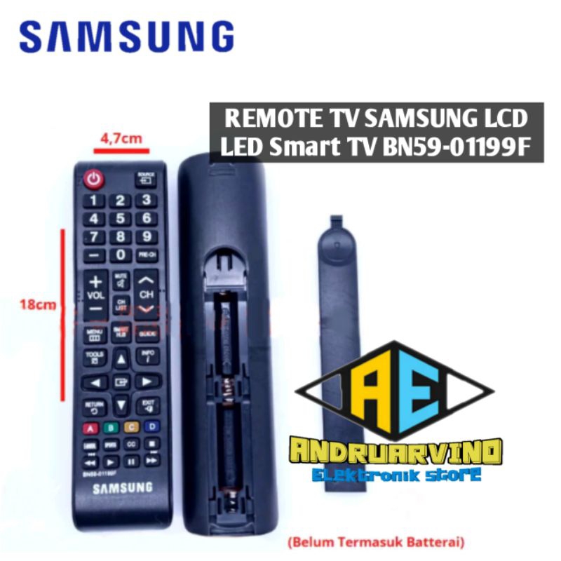 Jual Remote Tv Samsung Lcd Led Smart Tv Non Smart Bn F Shopee Indonesia