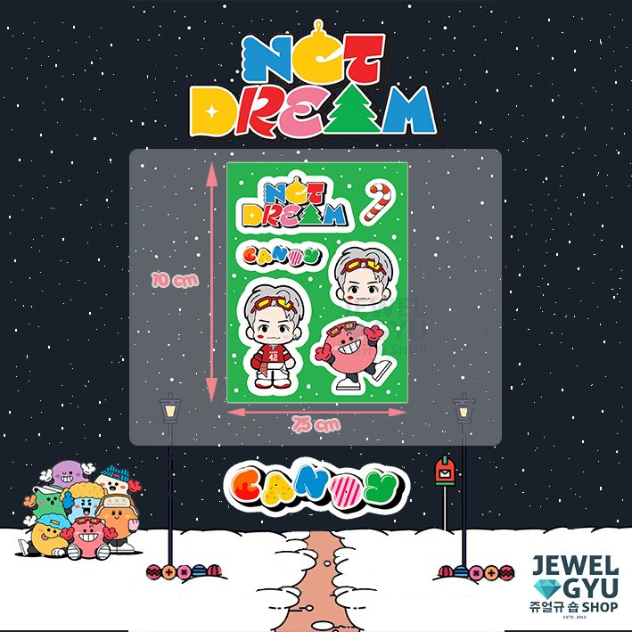 Jual NCT Dream Candy Sticker / Stiker Mark Renjun Jeno Haechan Jaemin ...