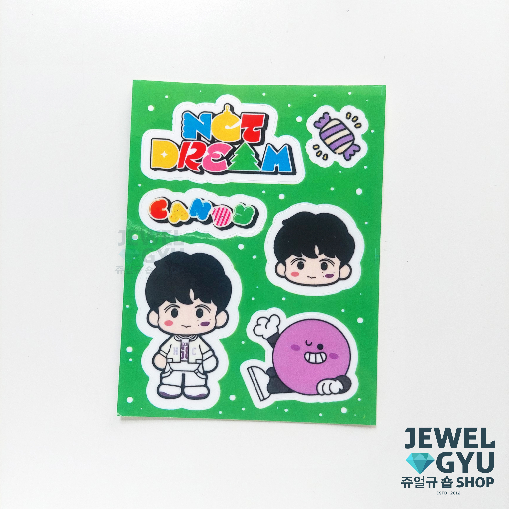 Jual NCT Dream Candy Sticker / Stiker Mark Renjun Jeno Haechan Jaemin ...