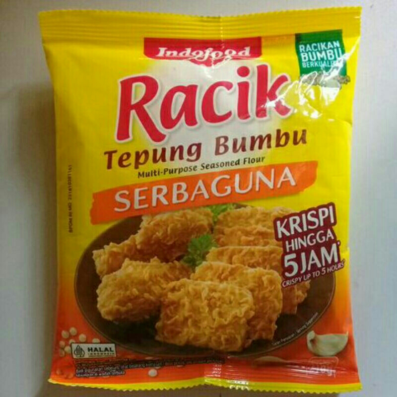 Jual ~MOS~ Racik Tepung Bumbu Indofood 210 gram. Tepung Serbaguna ...