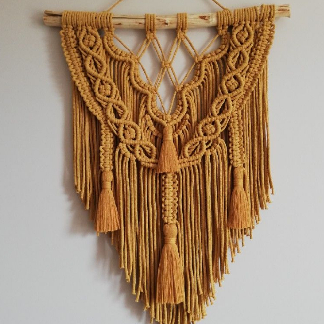 Jual Macrame Wall Hanging Hiasan Dinding Dekorasi Ruangan Hiasan Gantung Shopee Indonesia