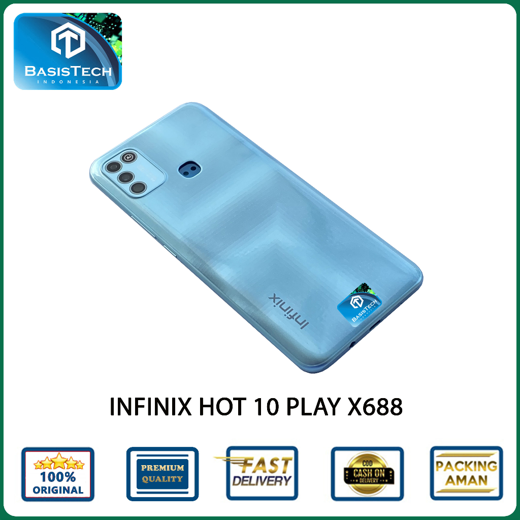 Jual BACKDOOR FOR INFINIX HOT 10 PLAY X688 ORIGINAL QUALITY | Shopee ...