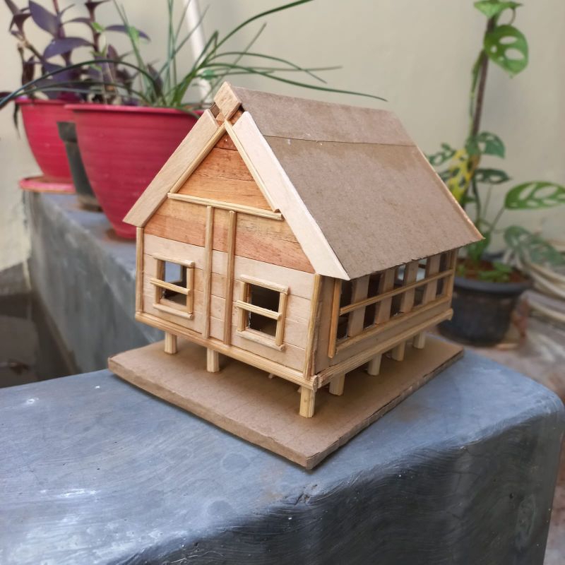 Jual Miniatur Rumah Adat Aceh Miniatur Rumah Rumah Aceh Miniatur Rumah
