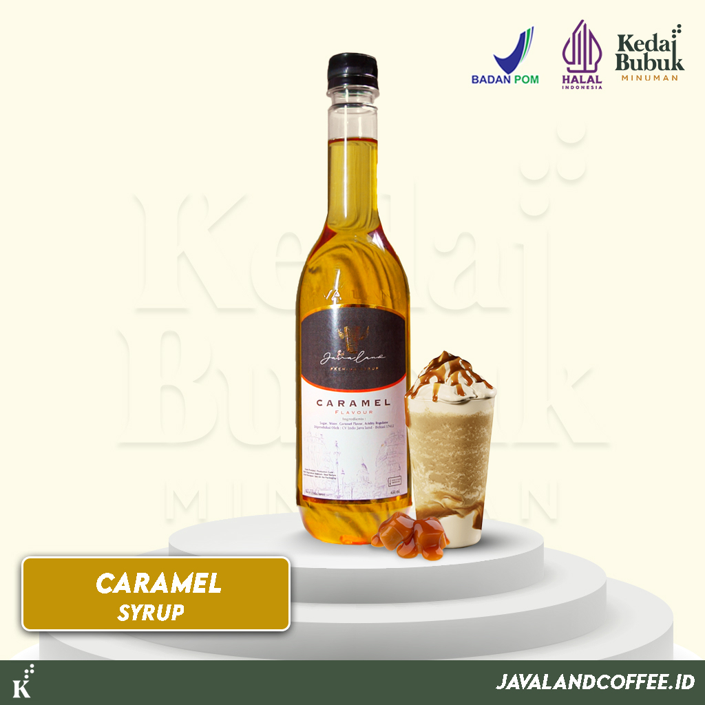 Jual Javaland Syrup / Sirup Rasa Caramel / Karamel 620ml - Premium ...