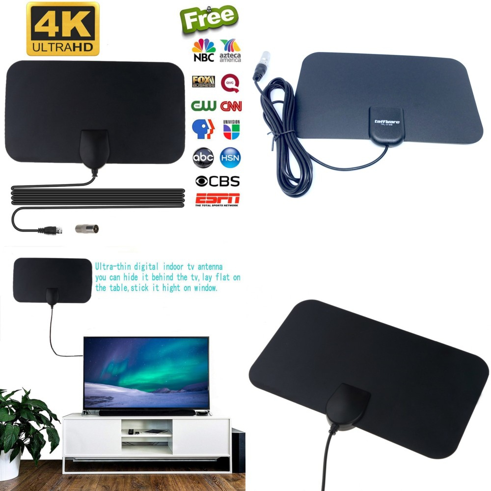 Jual Antena TV Digital DVB-T2 4K TFL-D139 Indoor Antenna High Gain ...