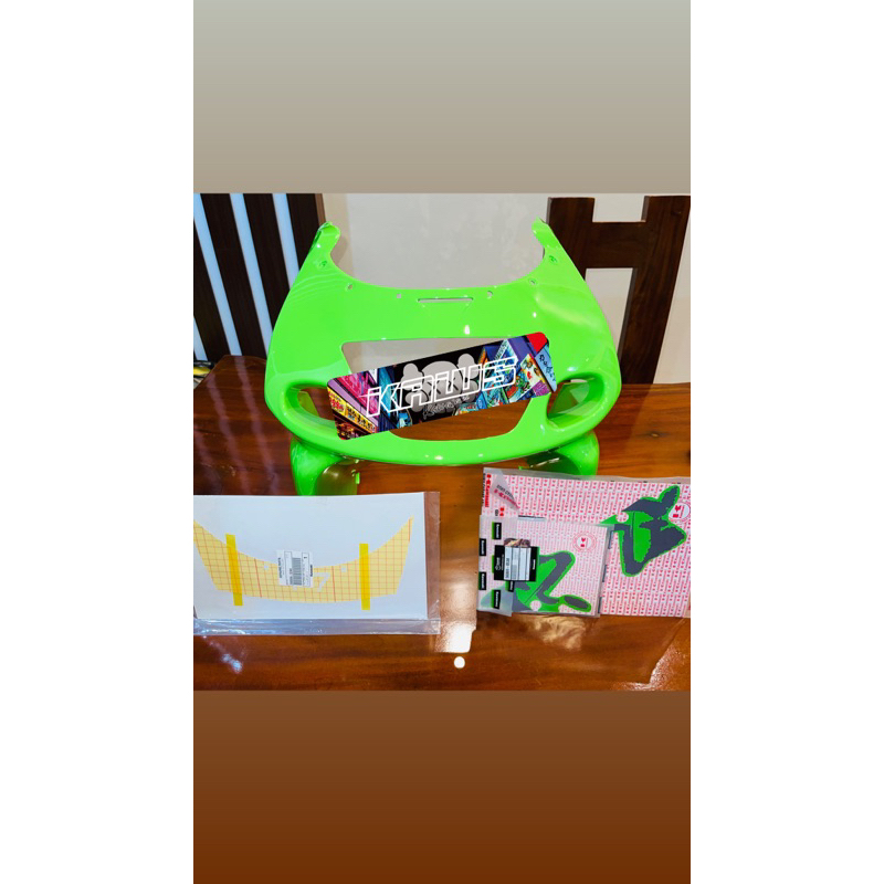 Jual COWLING UPP L-GREEN NINJA RR OLD SE GEN 1-4,KODE 55028-1355-777